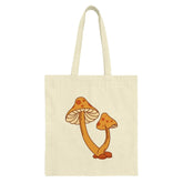 Mushroom Tote Bag, Cottagecore Aesthetic, Fungi Art, Trendy Tote, Cute Gift, Everyday Bag, Canvas Tote, Groovy Decor, Nature Lover Gift - Tawshia